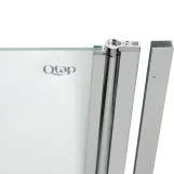 Штора на ванну Qtap Standard CRM407513APR скло Pear 6 мм, 75х140 см, права Фото - 5