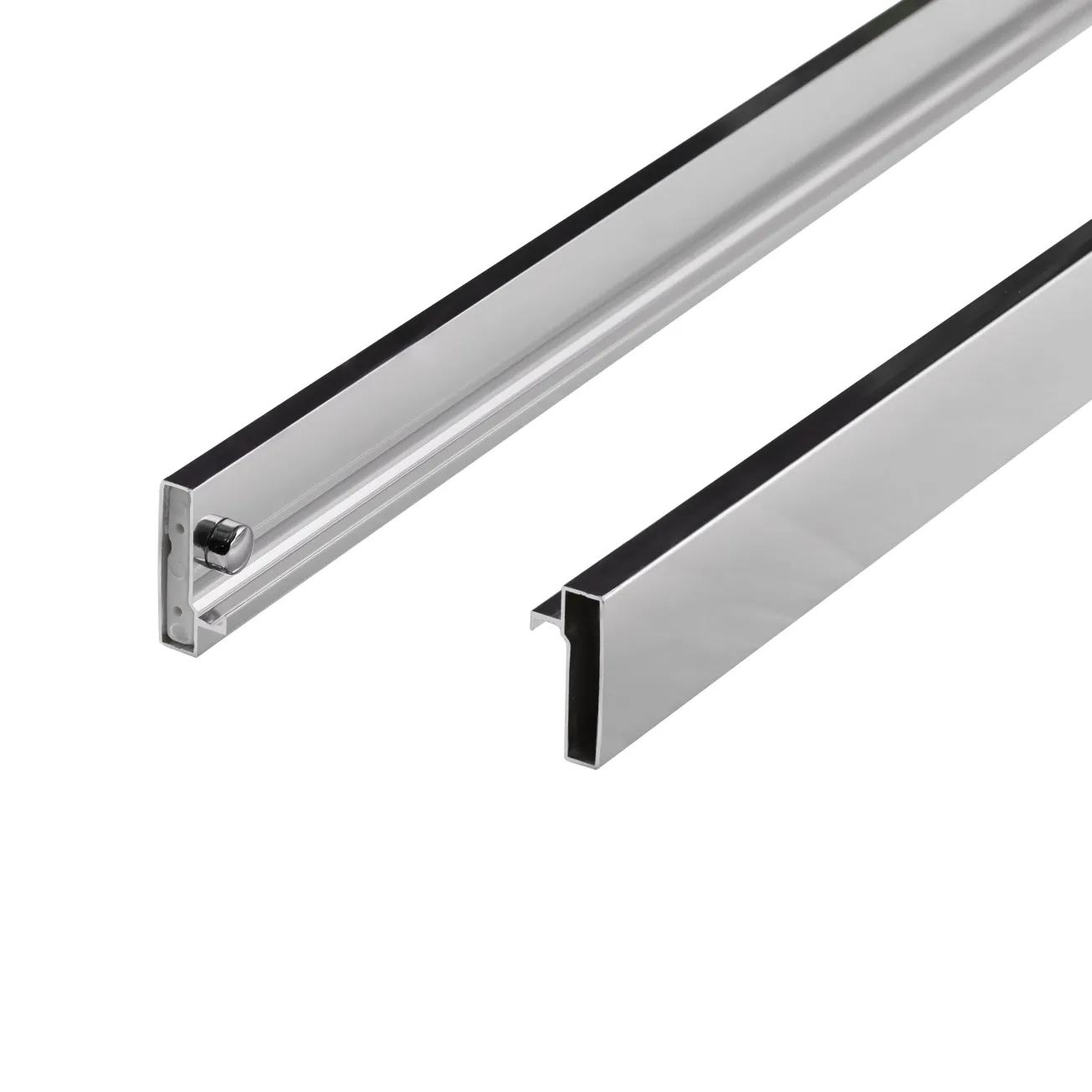 Душевая дверь в нишу Qtap Taurus CRM201-11.C6 97-108x185 см, стекло Clear 6 мм, покрытие CalcLess Фото - 2