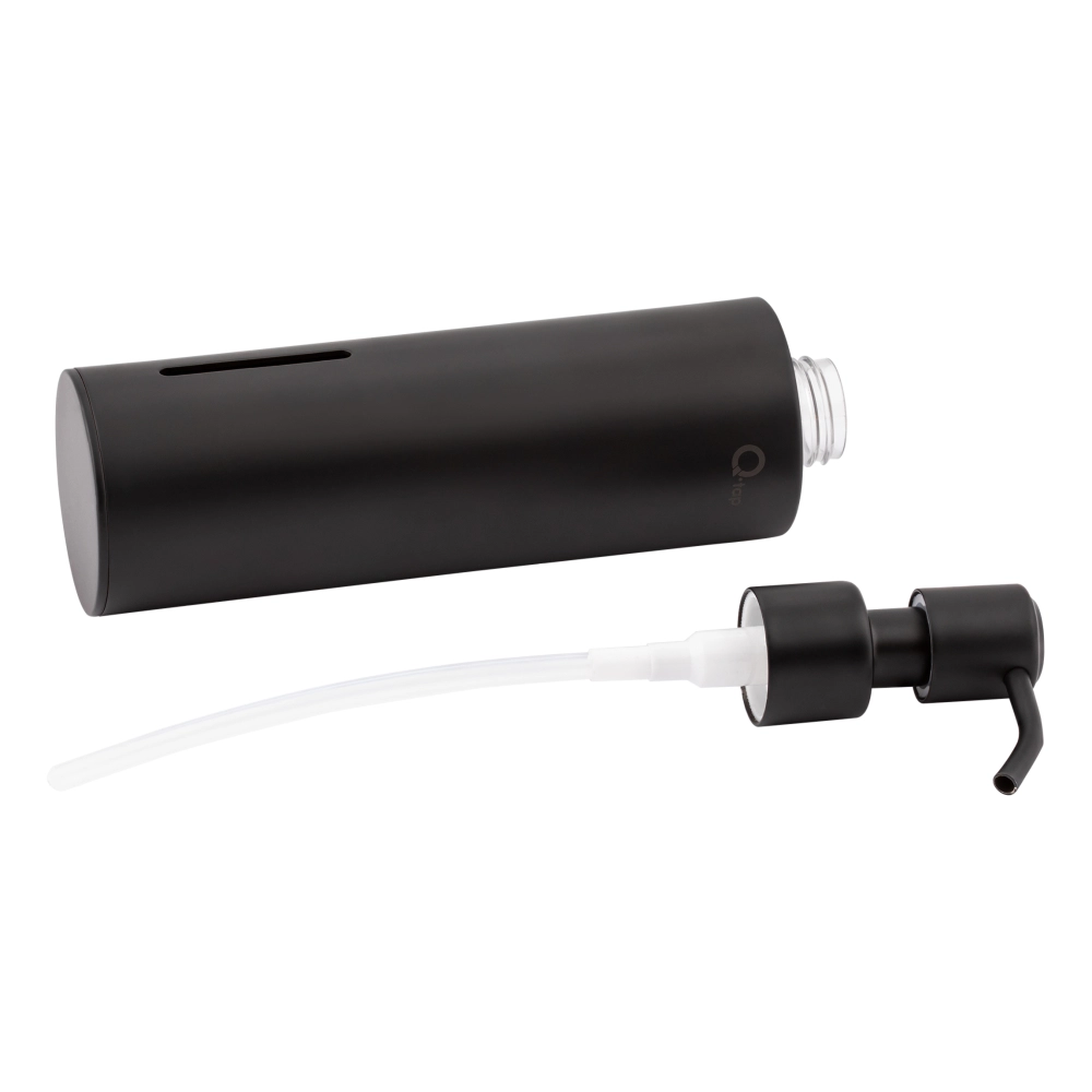 Дозатор для жидкого мыла Qtap Liberty QTLIBBLM11521 Black Фото - 2