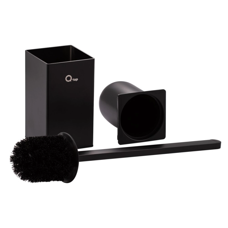 Йоржик підлоговий Qtap Liberty QTLIBBLM11572 Black (SD00040041) Фото - 1