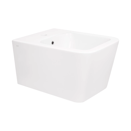 Биде подвесное Qtap Crow 520х360х290 White QT05555370W