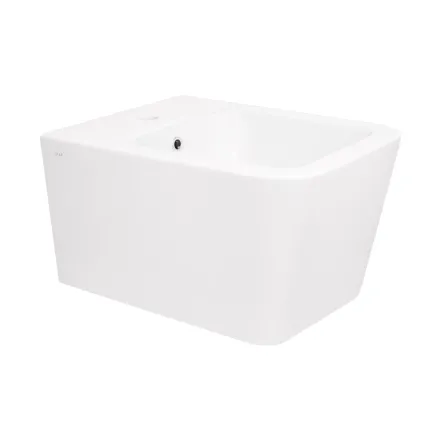 Биде подвесное Qtap Crow 520х360х290 White QT05555370W