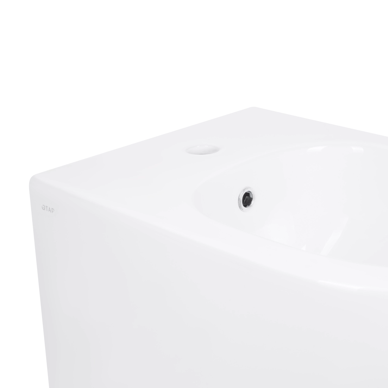 Биде подвесное Qtap Jay 520х360х320 White QT0755555376W Фото - 4