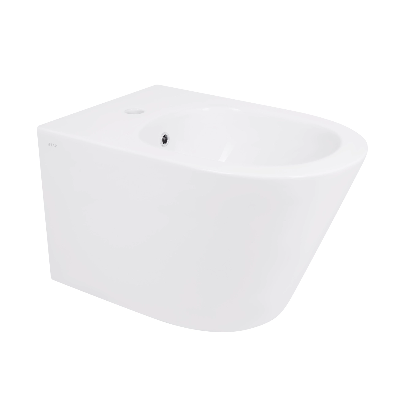 Биде подвесное Qtap Swan 520х360х320 White QT16555378W