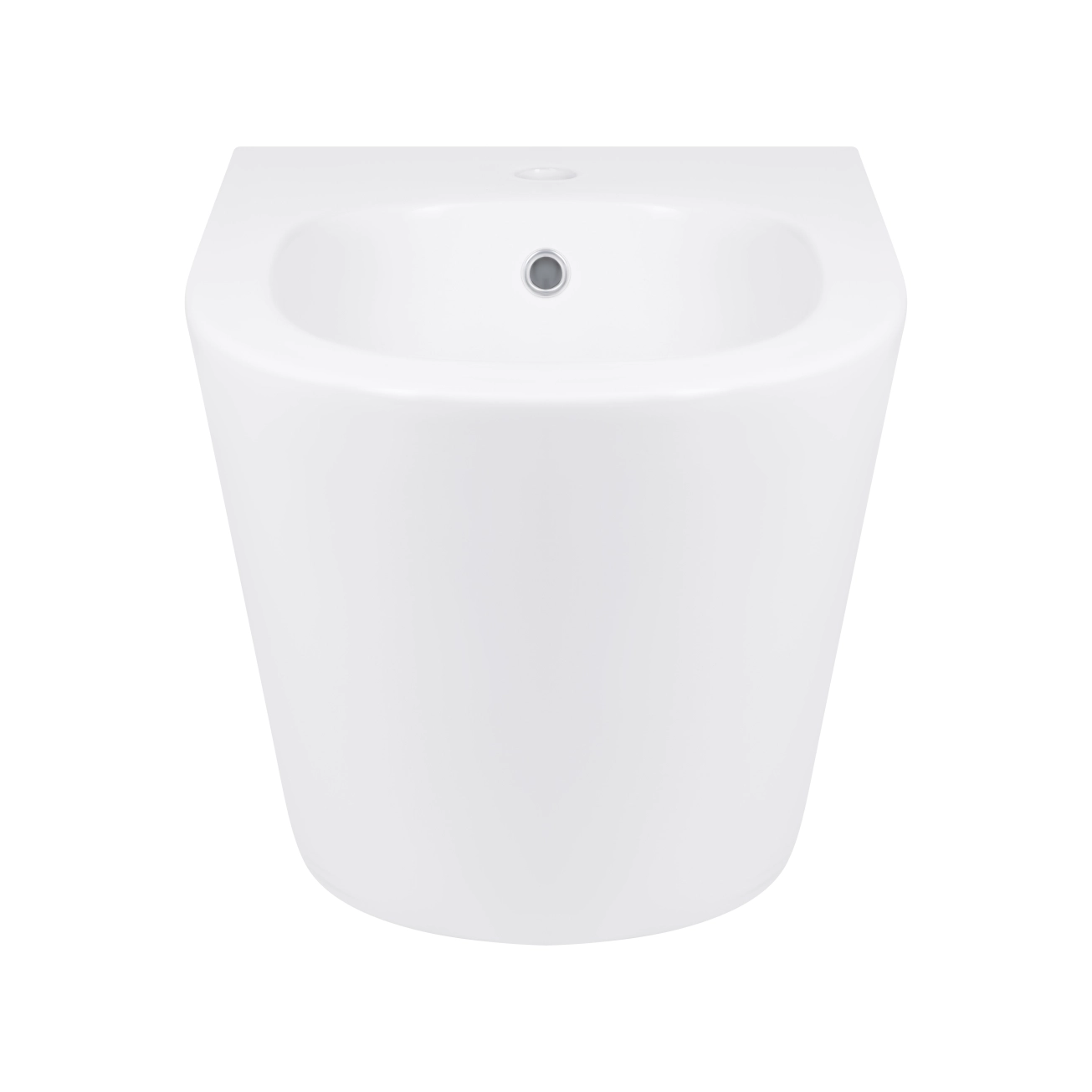 Биде подвесное Qtap Swan 520х360х320 White QT16555378W Фото - 2