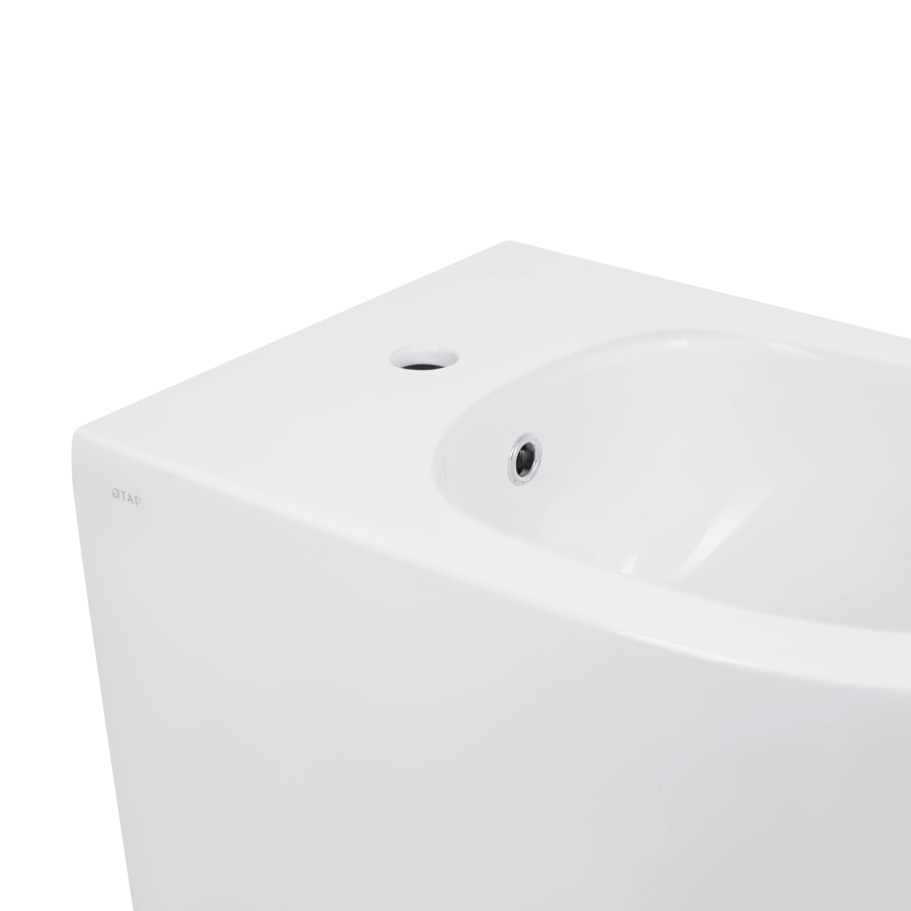 Биде подвесное Qtap Swan 520х360х320 White QT16555378W Фото - 4
