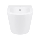 Биде подвесное Qtap Swan 520х360х320 White QT16555378W Фото - 2