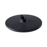 Лійка для верхнього душу Qtap Hlavova 230 мм округла QTHLAVA228O1ZBB Black Matt Фото - 2