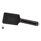 Лійка для ручного душу Qtap Rucni 120х80 мм прямокутна QTRUCA121N3KBB Black Matt Фото - 2