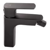 Смеситель для биде Qtap Lipno QTLIPNO2023101CB Black Matt