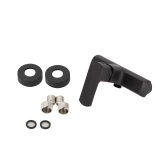 Смеситель для душа Qtap Lipno QTLIPNO4023101CB Black Matt Фото - 3