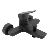 Змішувач для ванни Qtap Lipno QTNH3023101DCB Black Matt Фото - 2