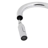 Змішувач для кухні Qtap Lenicka з висувним виливом QTLEN9138103UC Chrome Фото - 4