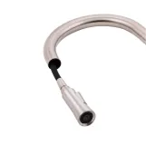 Змішувач для кухні Qtap Evicka з висувним виливом QTEVI91103UN Brushed Nickel PVD (SD00042267) Фото - 2