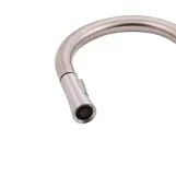 Змішувач для кухні Qtap Evicka з висувним виливом QTEVI91103UN Brushed Nickel PVD (SD00042267) Фото - 3