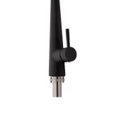 Змішувач для кухні Qtap Evicka з висувним виливом QTEVI9135103UB Black Matt Фото - 3