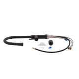 Змішувач для кухні Qtap Baruska з висувним виливом QTBAR9137103UB Black Matt Фото - 7