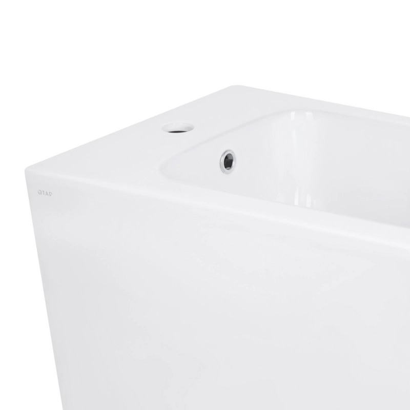 Биде напольное Qtap Crow 545х360х410 White QT05443370W (SD00042522) Фото - 4