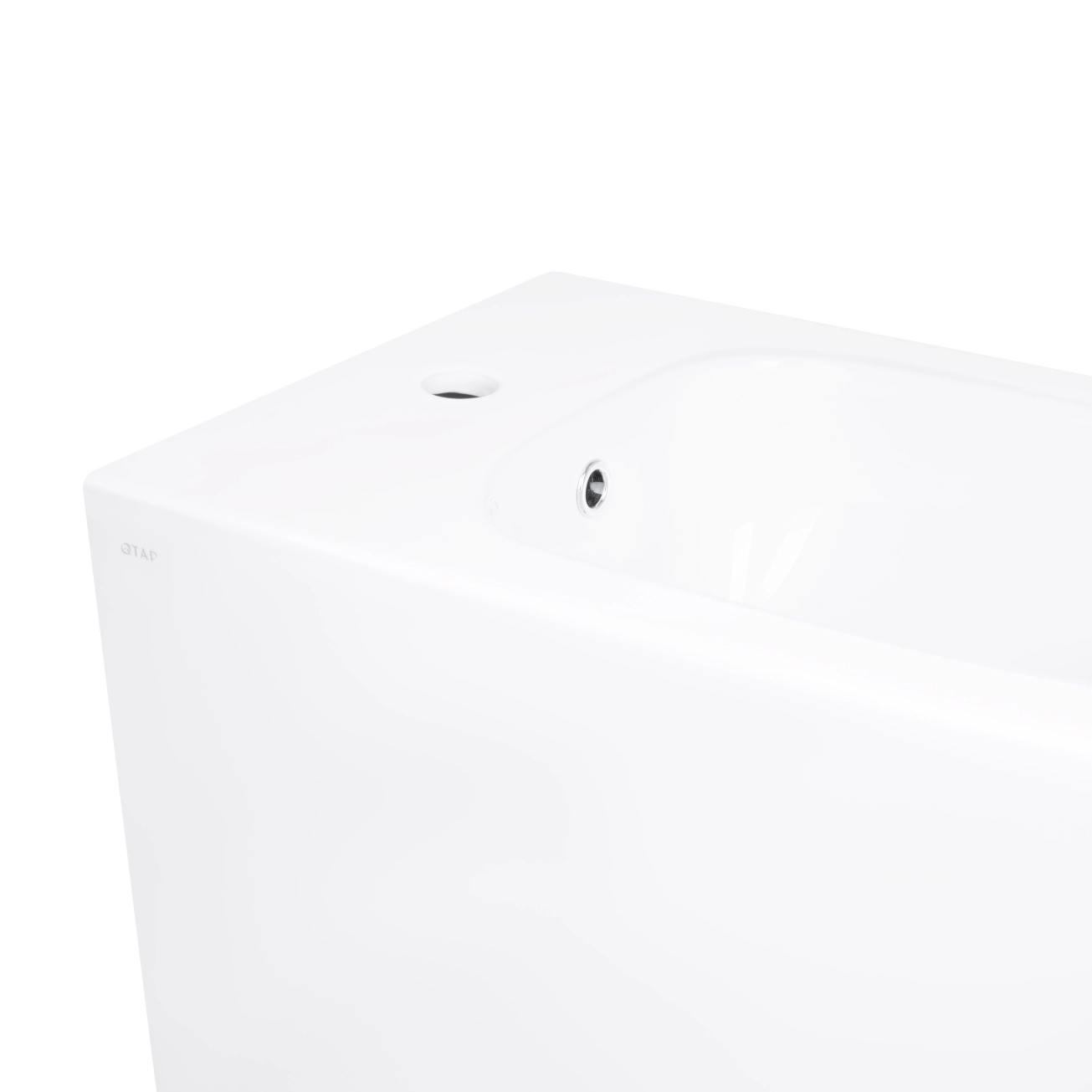 Біде підлогове Qtap Stork/Swan 560х360х410 White QT15443378W Фото - 4