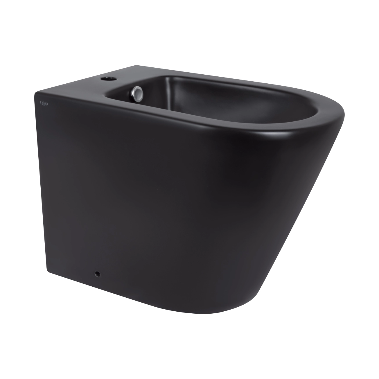 Биде напольное Qtap Scorpio 530x360x395 Matt black QT1444441003CMB