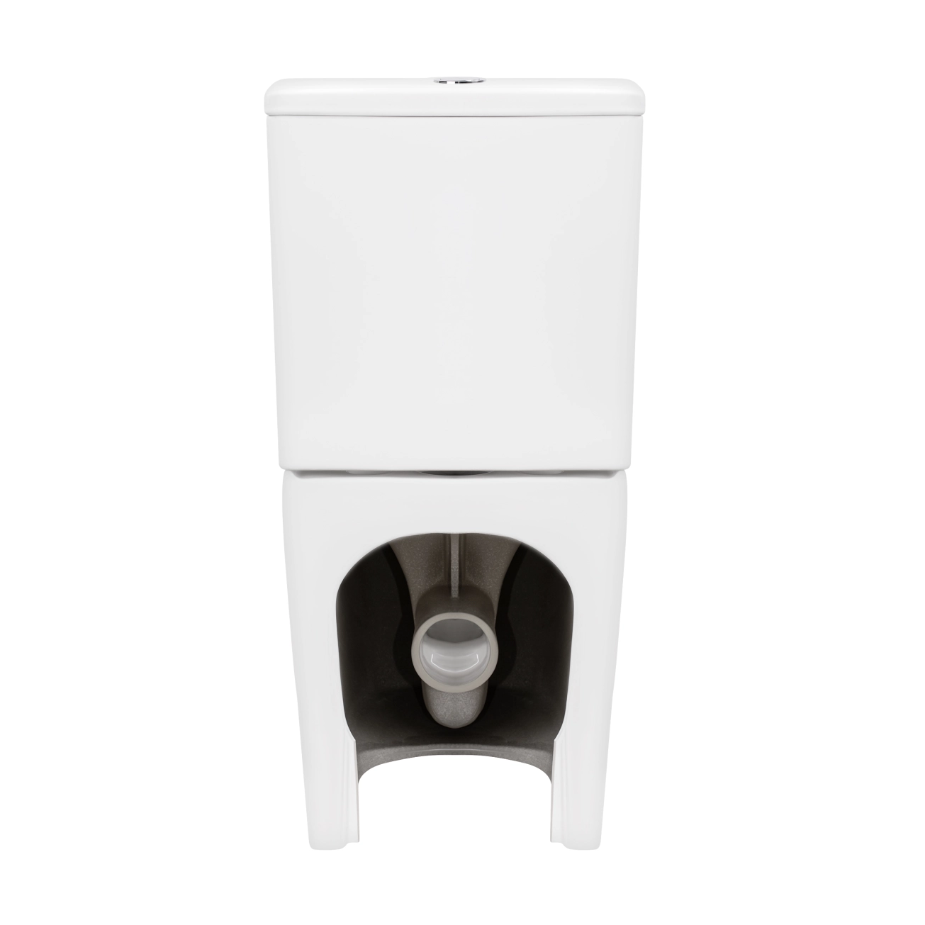Унитаз-компакт Qtap Scorpio безободковый с сиденьем Soft-close QT14226002W Фото - 4