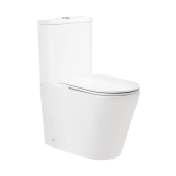 Унитаз-компакт Qtap Scorpio безободковый с сиденьем Soft-close QT14226002W