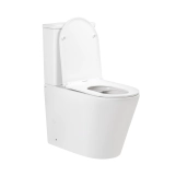 Унитаз-компакт Qtap Scorpio безободковый с сиденьем Soft-close QT14226002W Фото - 2