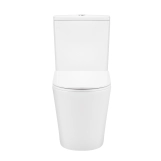 Унитаз-компакт Qtap Scorpio безободковый с сиденьем Soft-close QT14226002W Фото - 3