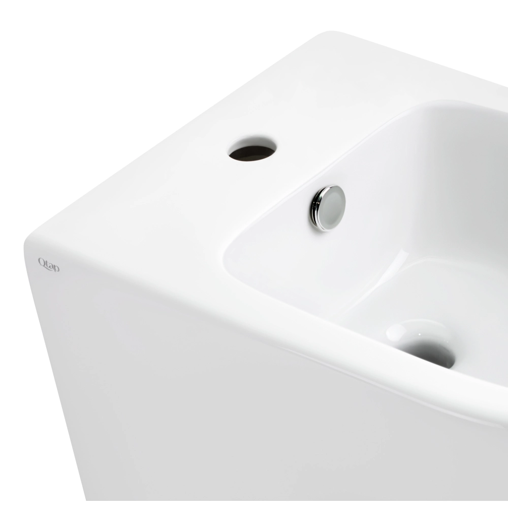 Біде підвісне Qtap Scorpio 515x370x350 White QT14551380GW Фото - 4
