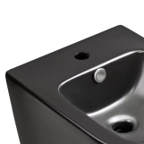 Биде подвесное Qtap Scorpio 515x360x345 Matt black QT1455053FMB Фото - 4