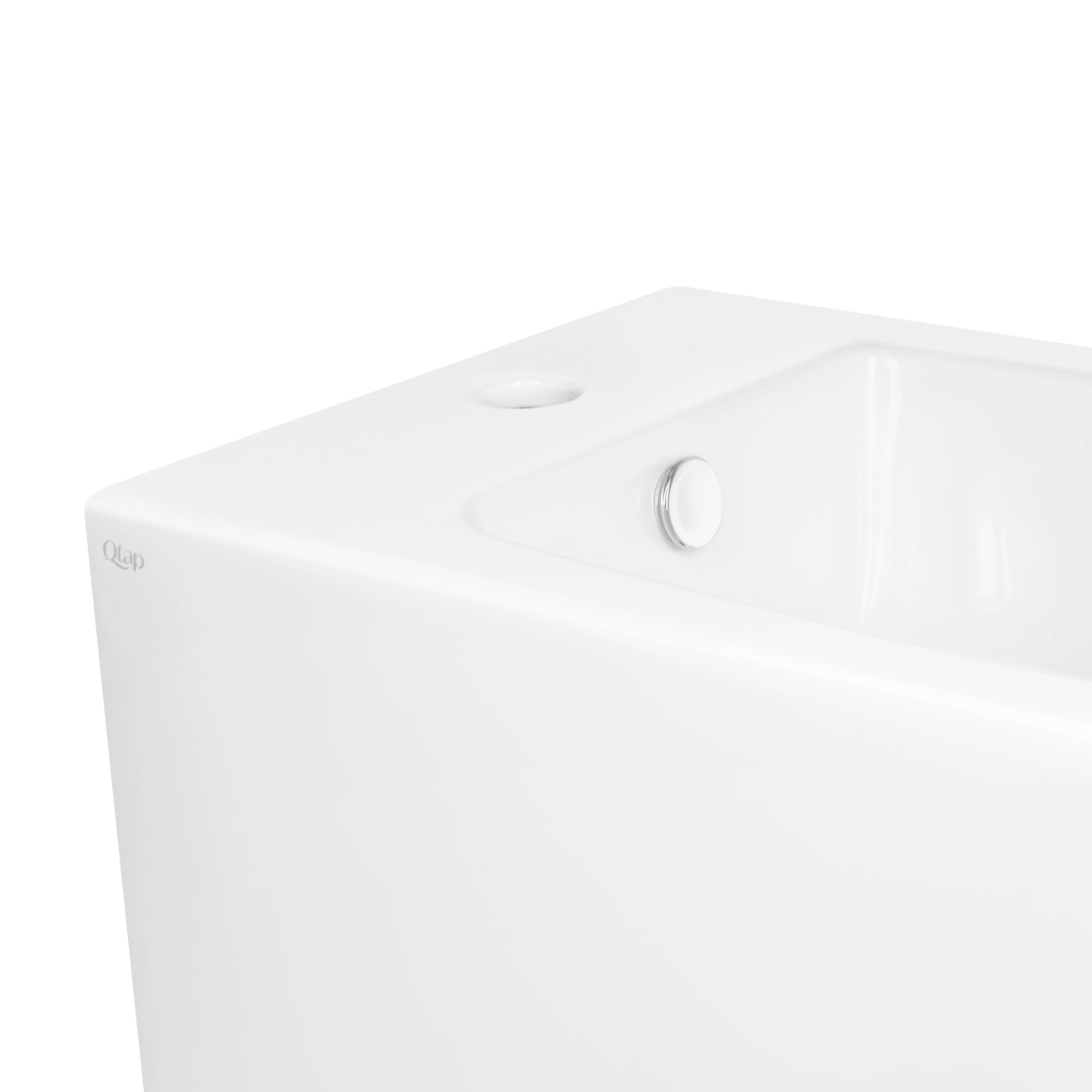 Біде підвісне Qtap Tern 520x350x320 White QT17551303GW Фото - 4