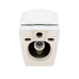 Унитаз подвесной Qtap Robin безободковый с сиденьем Soft-close QT13332141ERW Фото - 3