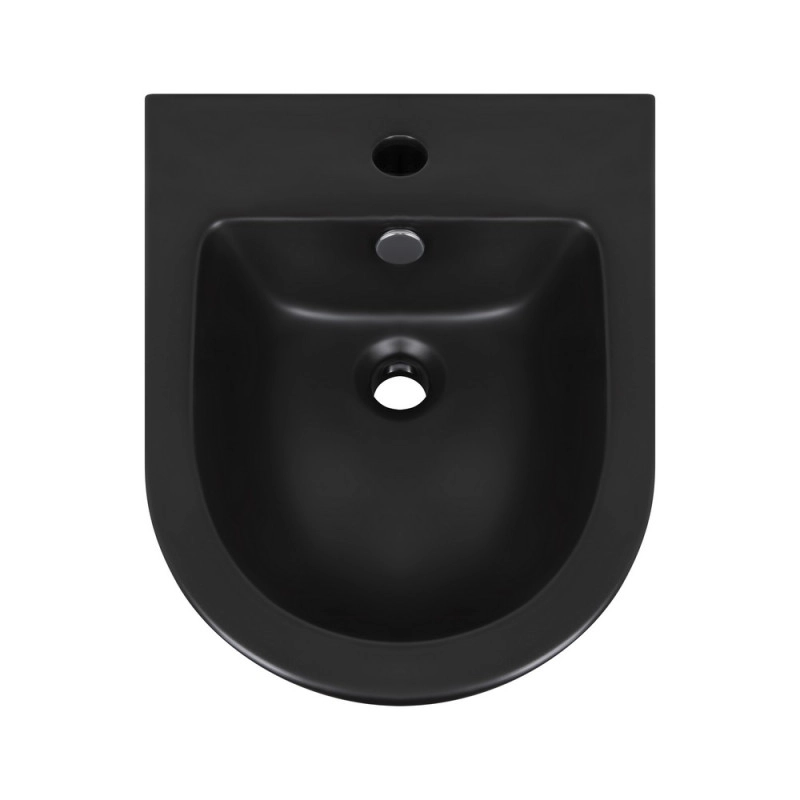 Біде підвісне Qtap Robin 495х370х325 Matt black QT1355046FMB (SD00042545) Фото - 2