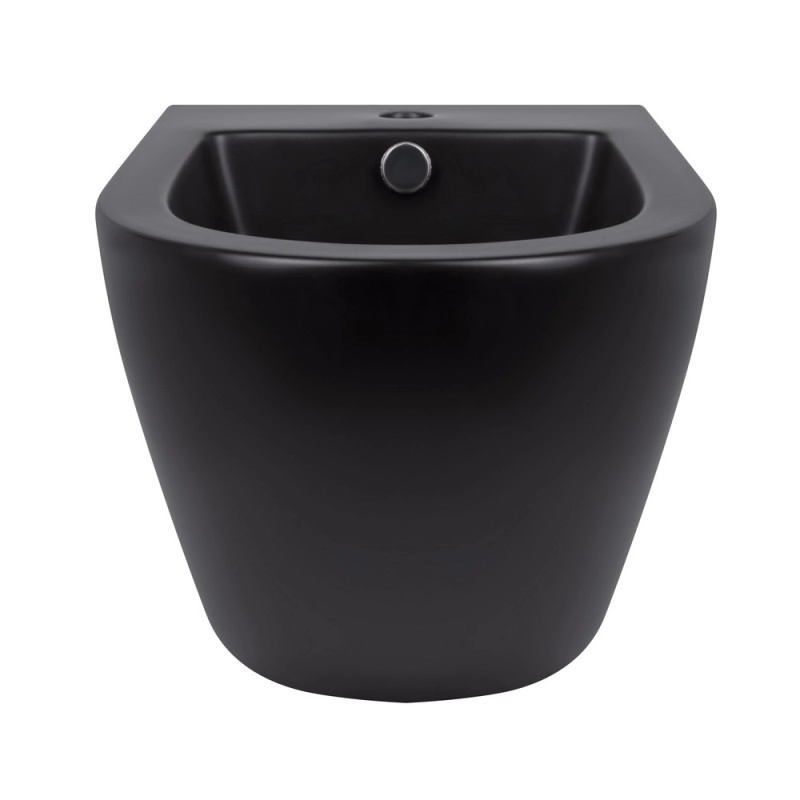 Біде підвісне Qtap Robin 495х370х325 Matt black QT1355046FMB (SD00042545) Фото - 6