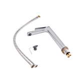 Змішувач для раковини Qtap Slavonice високий QTSLV10H42103C Chrome Фото - 2