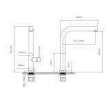 Змішувач для кухні Qtap Zdenek QTZDN9032103FC Brushed Nickel PVD Фото - 1