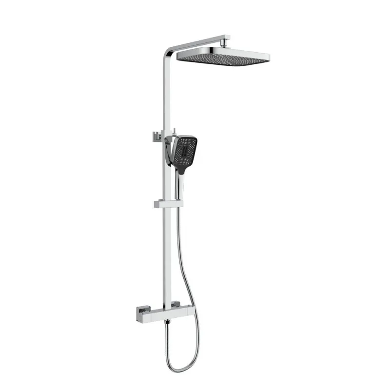 Душова система універсальна Qtap Sloup термостатична QTSL57103KNC Chrome (SD00042916)