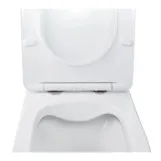 Готовое решение Qtap для ванной комнаты: подвесной унитаз Swan Rimless 520х360х320 + комплект инсталляции Nest 4 в 1 (круглая клавиша Chrome) Фото - 6