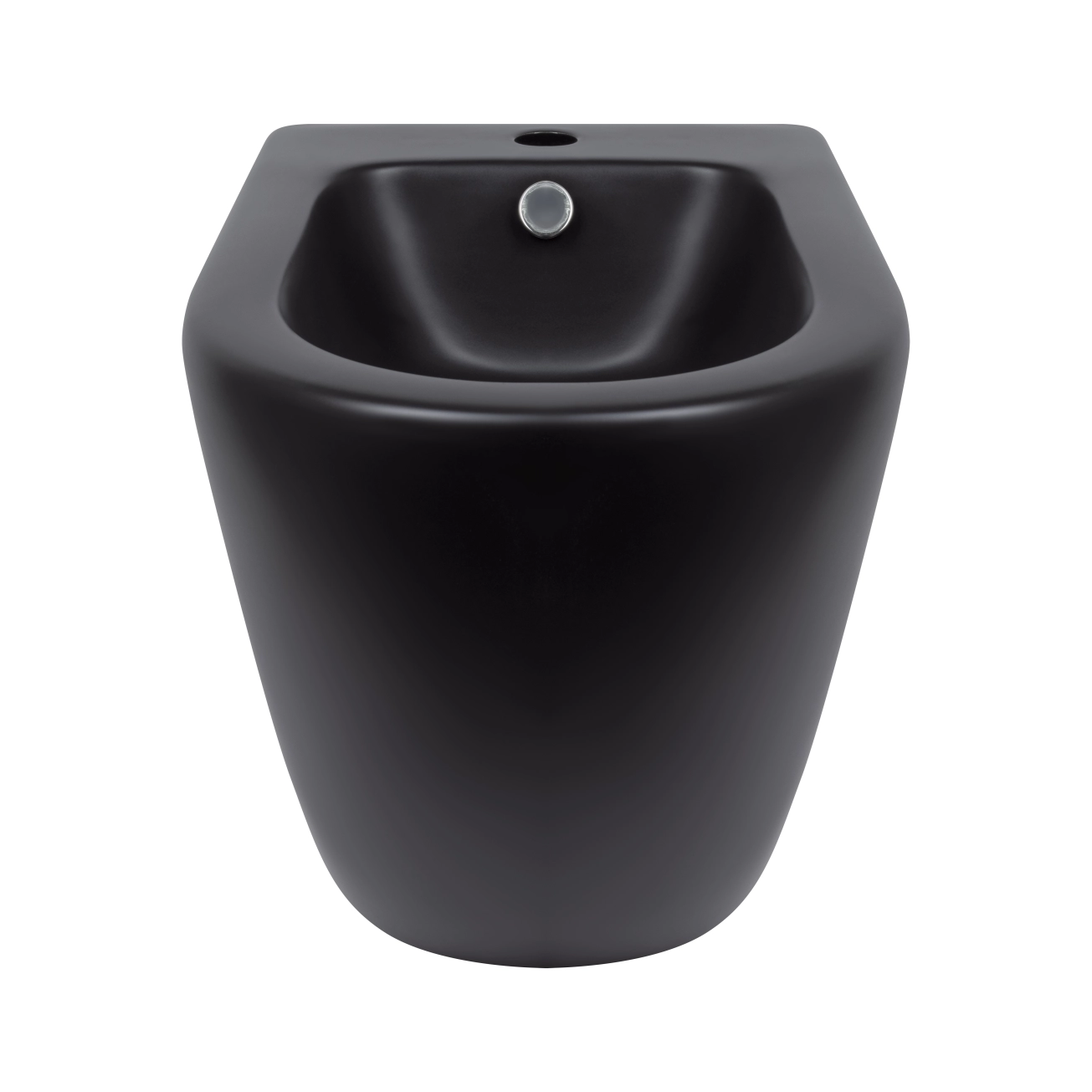 Біде підлогове Qtap Robin 565x360x405 Matt black QT13442141CMB Фото - 2