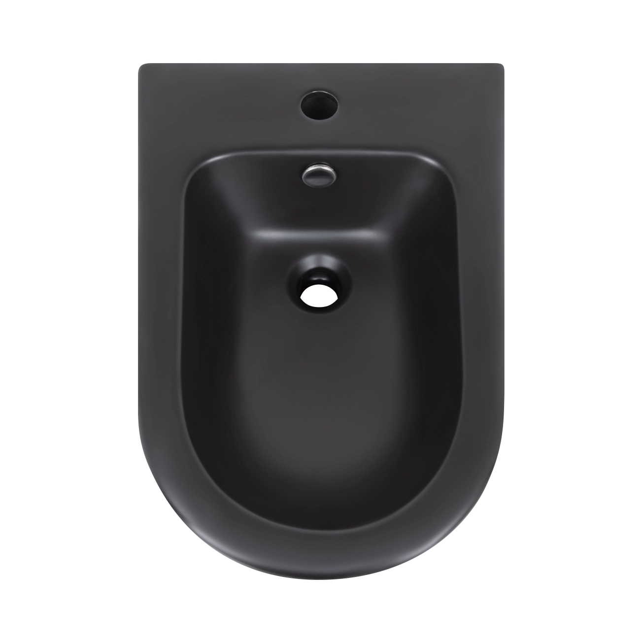 Біде підлогове Qtap Robin 565x360x405 Matt black QT13442141CMB Фото - 6