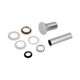 Донний клапан для раковини Qtap PU02 225х70х70 White (SD00044163) Фото - 1