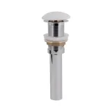 Донный клапан для раковины Qtap PU02 225х70х70 White (SD00044163)