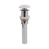 Донный клапан для раковины Qtap PU02 225х70х70 White (SD00044163) Фото - 2