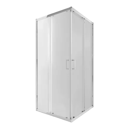 Душова кабіна Qtap Taurus CRM1011SC6 100x100 см, скло Clear 6 мм, покриття CalcLess без піддона