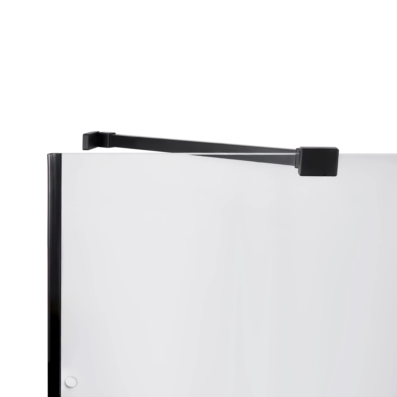 Душова кабіна Qtap Capricorn BLA1099SC6 90x90 см, скло Clear 6 мм, покриття CalcLess без піддона Фото - 2