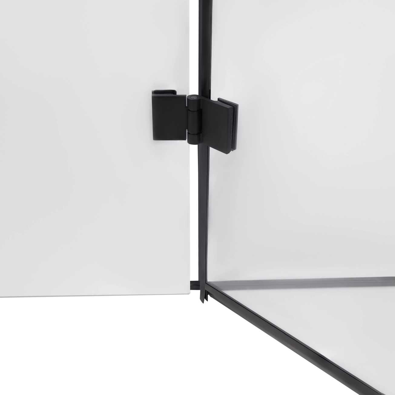 Душова кабіна Qtap Capricorn BLA1099SC6 90x90 см, скло Clear 6 мм, покриття CalcLess без піддона Фото - 5