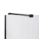 Душова кабіна Qtap Capricorn BLA1099SC6 90x90 см, скло Clear 6 мм, покриття CalcLess без піддона Фото - 2