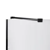 Душевая кабина Qtap Capricorn BLA1099SC6 90x90 см, стекло Clear 6 мм, покрытие CalcLess без поддона Фото - 2