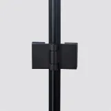 Душевая кабина Qtap Capricorn BLA1099SC6 90x90 см, стекло Clear 6 мм, покрытие CalcLess без поддона Фото - 3