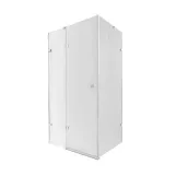 Душевая кабина Qtap Capricorn CRM10128RC6 120x80 см, стекло Clear 6 мм, покрытие CalcLess без поддона